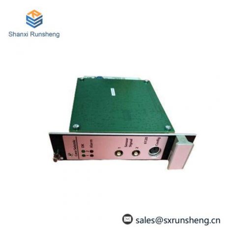 Emerson A6120 Case Seismic Vibration Monitor; Producer: Emerson
