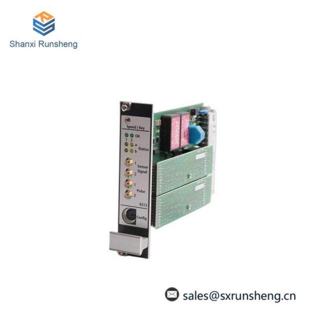 EMERSON A6312 Monitor Speed - Precision Industrial Control Module