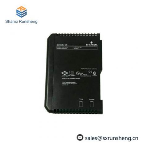 Emerson DeltaV VE3007 KJ2003X1-BA2: Industrial Control System Excellence