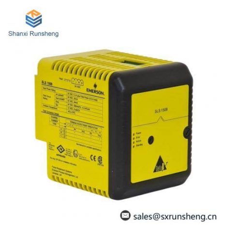 EMERSON SLS1508 KJ2201X1-BA1 12P3162X122: Advanced DeltaV SIS Smart Logic Solver