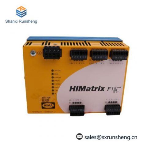 HIMA F1 DI 16 01 Safety-Related Controller