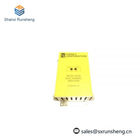 FORNEY RM DR6101E: Dual Range Flame Amplifier, Designed for Industrial Control Applications