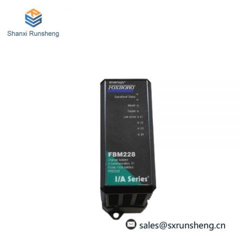 Foxboro FBM228 Channel Isolated H1 Foundation Fieldbus Module