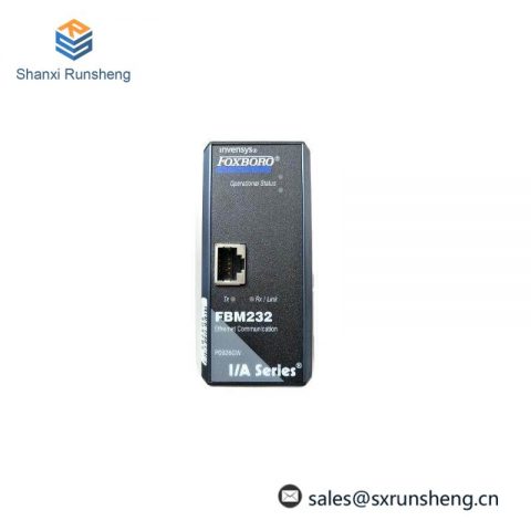 FOXBORO FBM232 Mbps Ethernet Module, Single