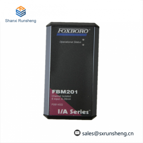 FOXBORO P0914SQ & FBM201 Analog Input Modules - Precision Sensor Signal Acquisition