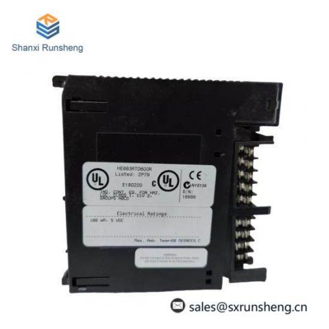 GE FANUC HE693RTD600R - RTD Input Module, High Precision, Industrial Control
