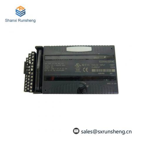 GE Fanuc IC200ALG264H Analog Input Module - Precision, Efficiency for Industrial Control