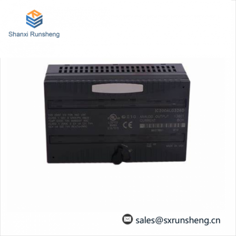 GE FANUC IC200ALG326H: Advanced Analog Output Module for Industrial Automation