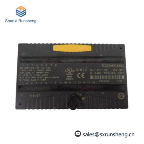 GE-FANUC IC200MDD845 - High-Performance Modular Control System