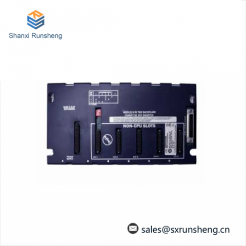 GE FANUC IC694CHS398: 5-Slot Serial Expansion Backplane, Industrial Automation Excellence