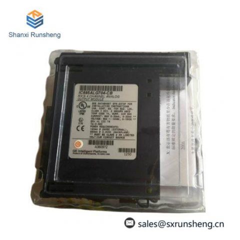 GE FANUC IC695ALG708-CB Analog Output Module - High-Performance, Reliable Control Solutions