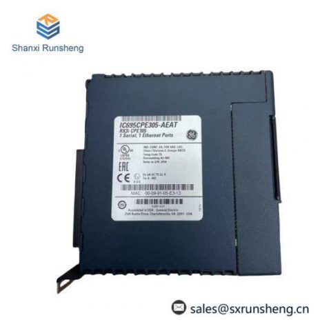 GE FANUC IC695CPE305 CPU - Advanced Control Module