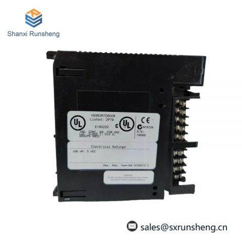 GE HE693RTD600R - High Precision RTD Input Module, Designed for Industrial Automation
