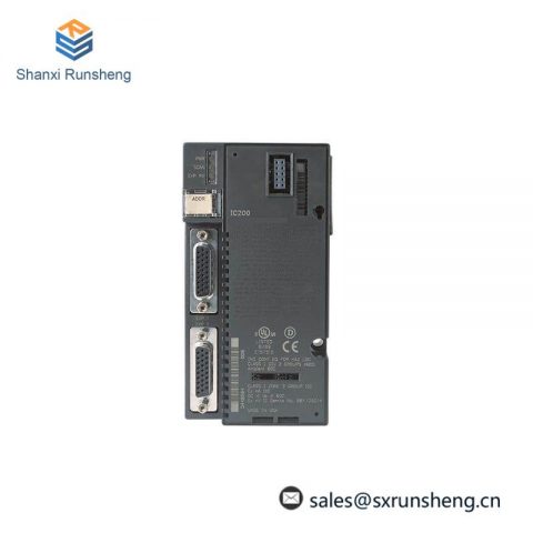 GE IC200PNS001: Precision Remote I/O Unit for Industrial Automation
