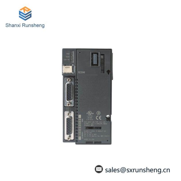 GE IC200PNS001: Precision Remote I/O Unit for Industrial Automation