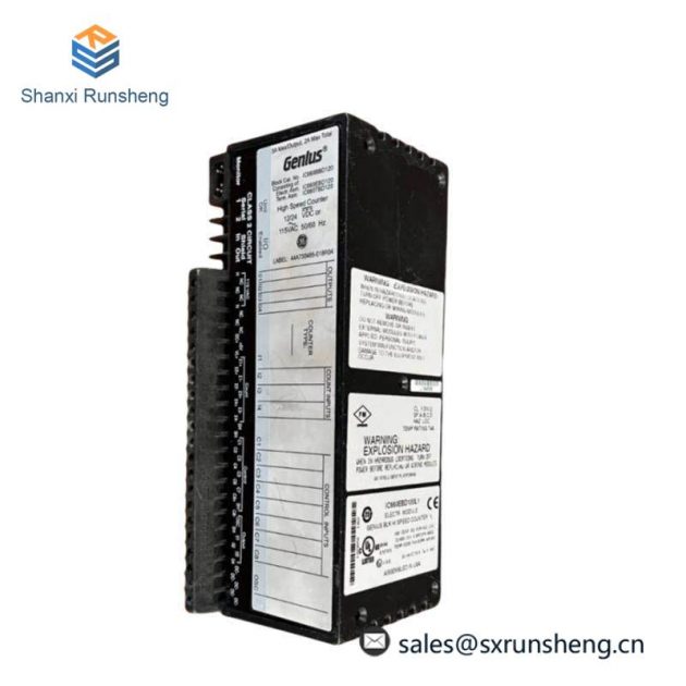 GE IC660BBD120: High-Speed Counter Block for Industrial Control