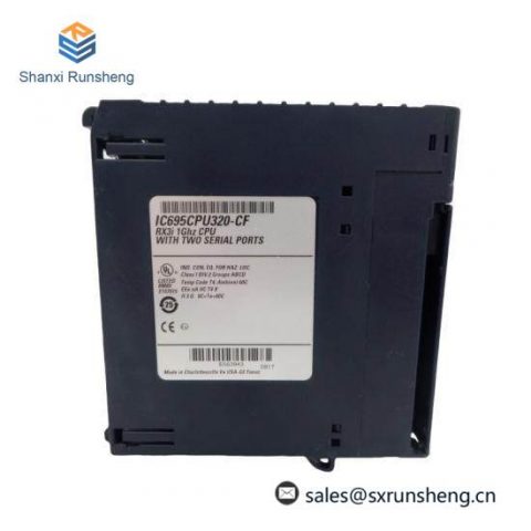 General Electric IC695CPU320 CF - Industrial Control Processor, for Advanced Automation Solutions