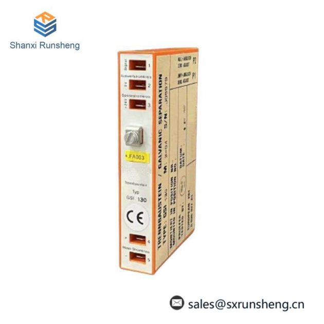 GSI 130 | 244-130-000-204 | Galvanic Separation Units, Precision Engineered for Industrial Control Systems