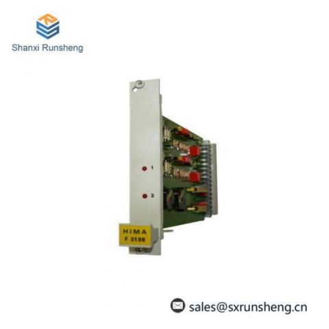 HIMA F3106 PLC CARD - Control & Automation Solution by HIMA
