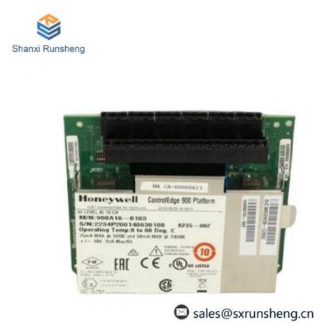 Honeywell HC900 Analog Input Module 900A16-0103, Industrial Control System Component