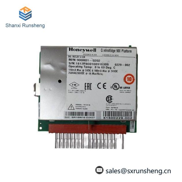 Honeywell 900H01-0202 Digital Output Relay Module