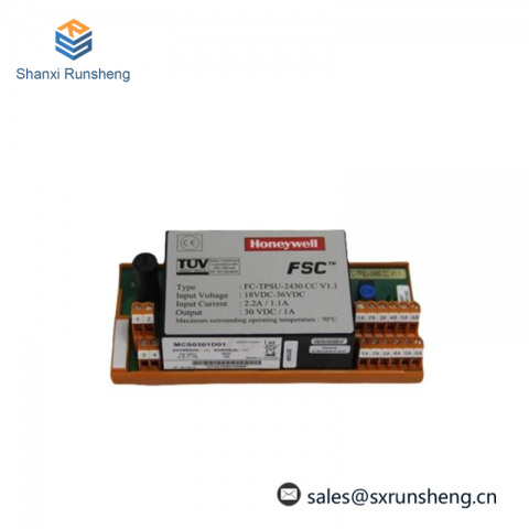 Honeywell FC-BSN-1608 Safe Namur Sensor Converter DCS Module
