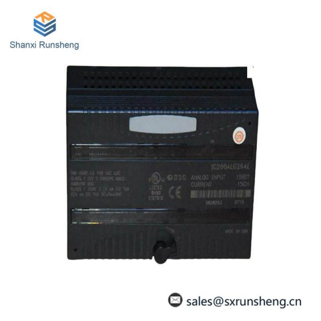 GE IC200ALG264E: Advanced Current Analog Input Module for Industrial Automation