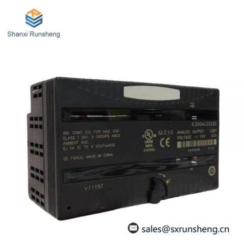GE Fanuc IC200ALG322: Advanced VersaMax Analog I/O Module