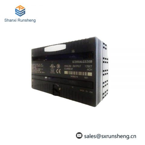 GE IC200ALG325: Advanced Analog Output Modules for Industrial Automation