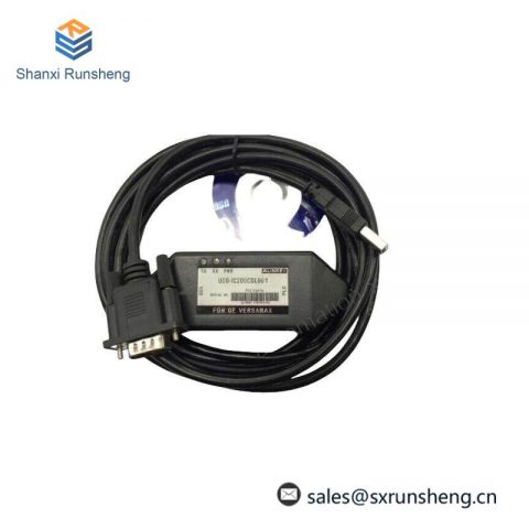 GE IC200CBL001: Professional Communications Programming Serial Cable, Optimized for Industrial Control Applications