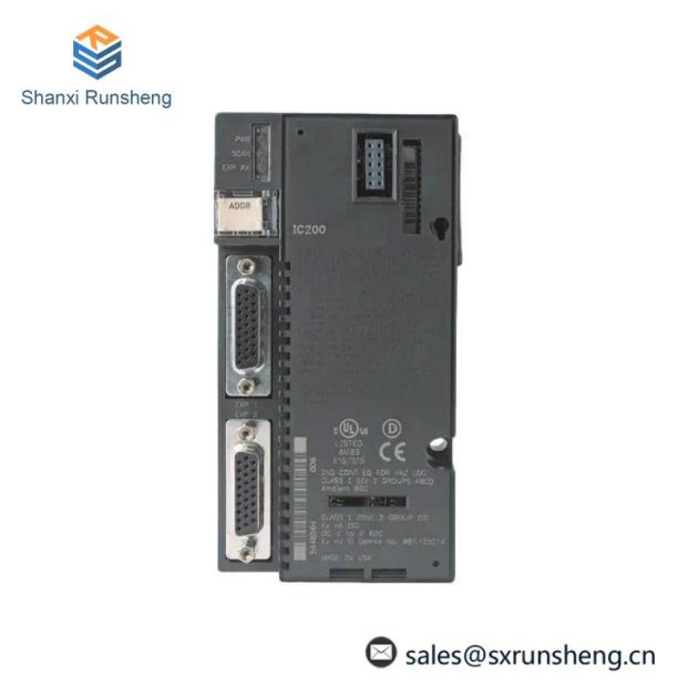 GE IC200ETM001: Industrial Control Module for Enhanced Process Automation