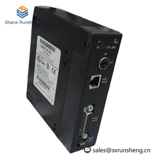 GE IC693CPU363: Advanced Single Slot CPU Module for Industrial Control Systems
