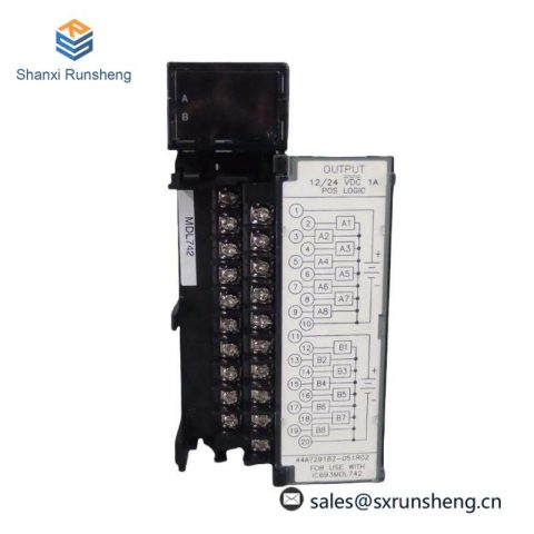 GE IC693MDL742C ESCP Output Module: Advanced Industrial Control Solutions