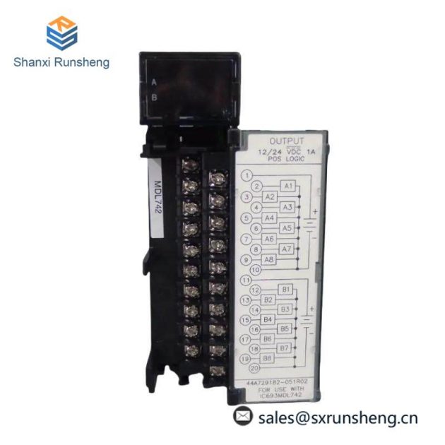 GE IC693MDL742C ESCP Output Module: Advanced Industrial Control Solutions