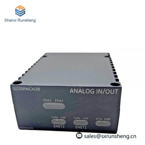 GE IS220PAICH2B - Analog Input/Output Module with 200 mA Current Loop