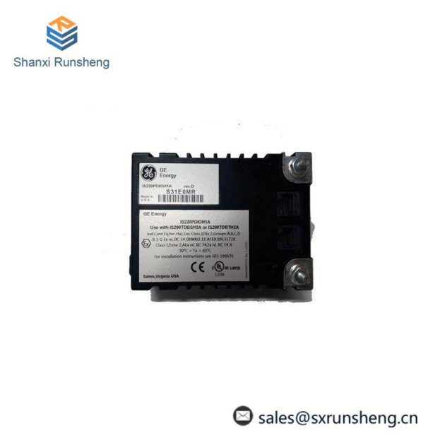 GE IS220PDIOH1A REV D: High-Performance PLC Boards & Turbine Control Solutions