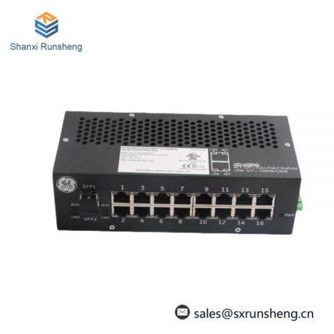 GE IS420ESWAH1A: High-Performance Mark VIe Network Switch for Industrial Automation