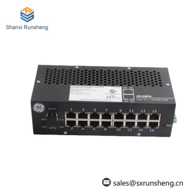 GE IS420ESWAH1A: High-Performance Mark VIe Network Switch for Industrial Automation