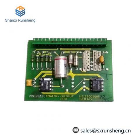 Kongsberg NN803.4 Analog Output Module - Advanced Control Solutions for Industrial Automation