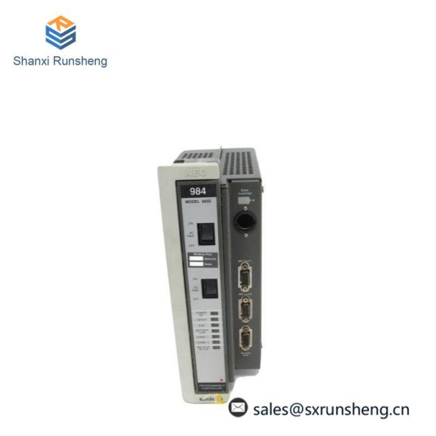 Modicon PC-E984-685, Model 984 CPU Module - Advanced Control Solutions for Industrial Automation
