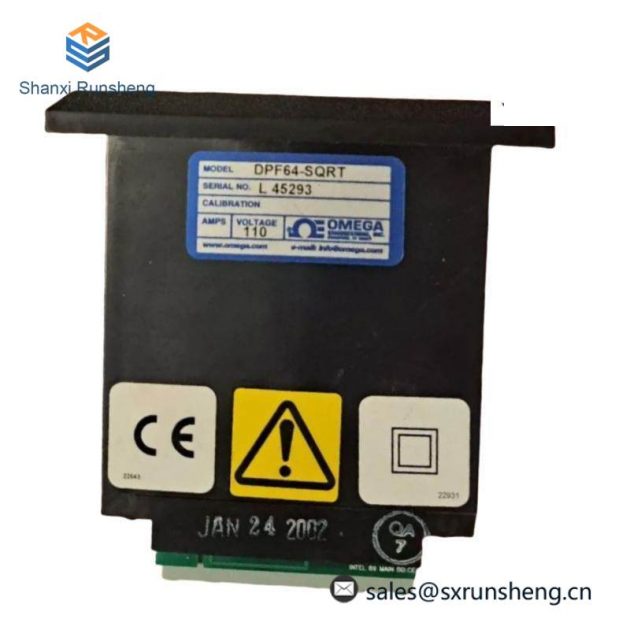 Omega DPF64-SQRT 110/220VAC Rate Meter, Precise Energy Measurement Solution
