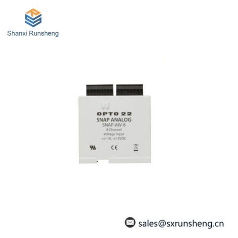 Opto 22 SNAP-AIV-8 Analog Input Module - Advanced Analog Input Solution