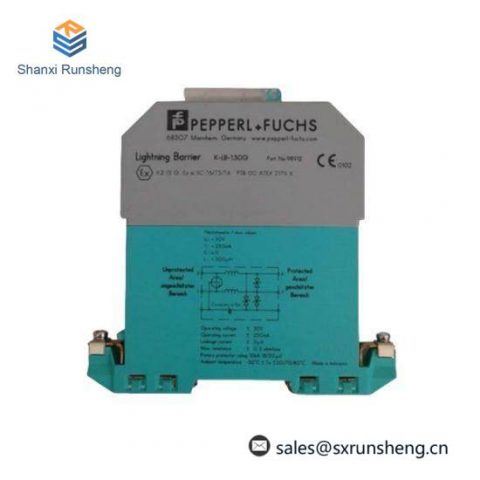 P+F K-LB-1.30G: Enhanced Surge Protection Barrier for Industrial Control Applications