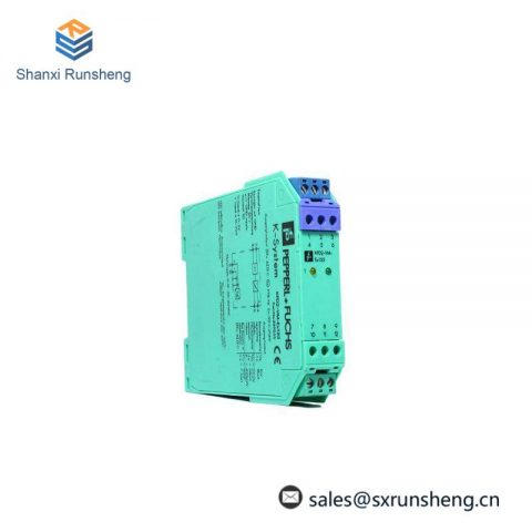 P+F KFD2-VM-EX1.35 Industrial Solenoid Driver - Precision Control for Automation Solutions