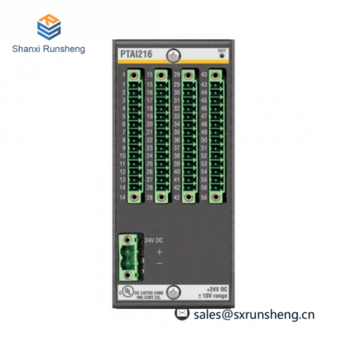 Bachmann PTA1216 Temperature Input Module - Precise Control for Industrial Automation