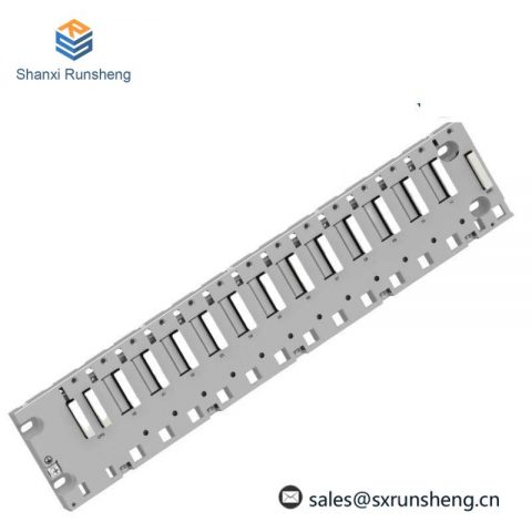 Schneider Electric BMXXBP1200 I/O Rack for Modicon M340 Automation PLC System, 12 Slot