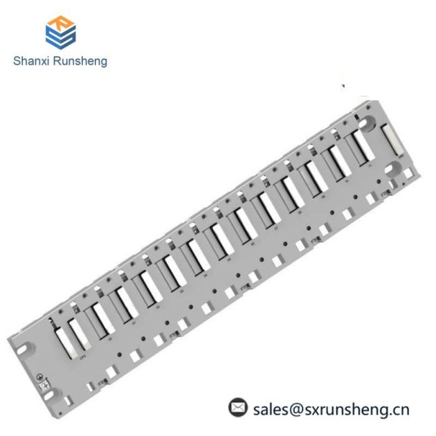 Schneider Electric BMXXBP1200 I/O Rack for Modicon M340 Automation PLC System, 12 Slot