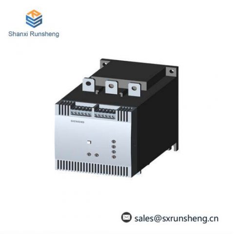 SIEMENS 3RW4075-6BB44: Industrial Grade Soft Starter, 200-480V AC, 40A