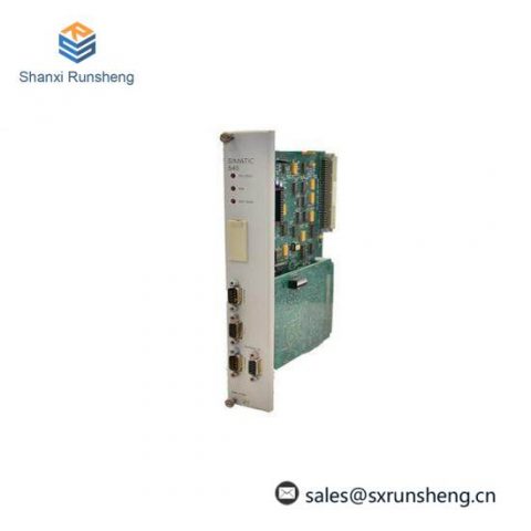 SIEMENS 545-1104 CPU Module - High-Performance Control Core for Industrial Automation