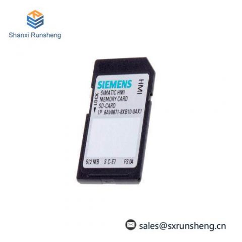 SIEMENS 6AV6671-8XB10-0AX1: SIMATIC SD Memory Card for Industrial Automation